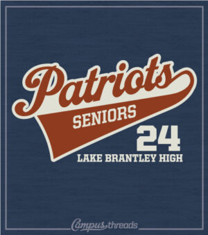 Senior Sport Script High School T-shirt