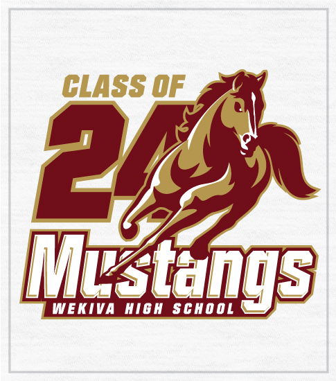 Mustang Class of 2024 T-shirt