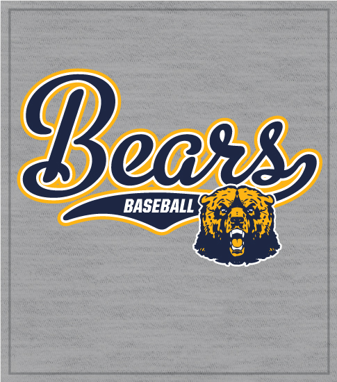 Bears Baseball T-shirt