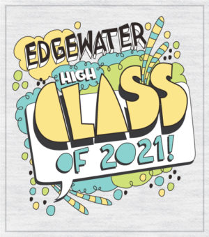 Class of 2021 T-shirt Doodle
