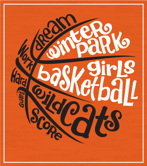 Girls' Basketball T-shirt