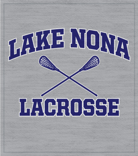 Lacrosse T-shirt Crossed Sticks