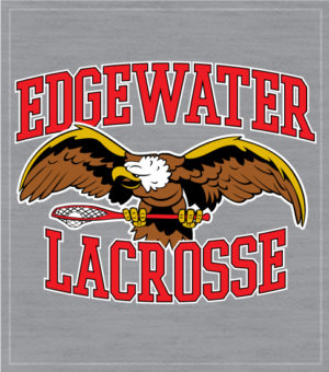 Lacrosse T-shirt Eagle With Stick