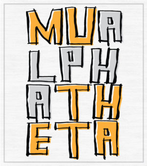 Mu Alpha Theta Hand Drawn T-shirt