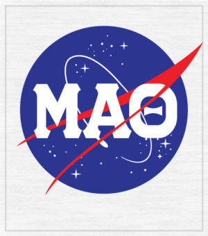 Mu Alpha Theta T-shirt NASA logo