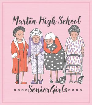 Senior Girls T-shirt Pink