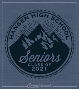 Senior Class T-shirt Mountains