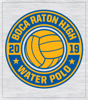 Water Polo T-shirt Circle Logo