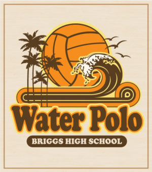 Retro Wave Water Polo T-shirt