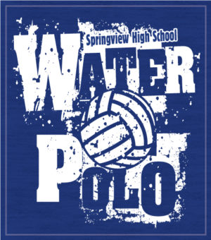 Rough Font Water Polo T-shirts