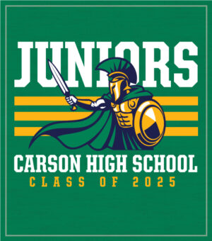 Junior Class T-shirt with Mascot