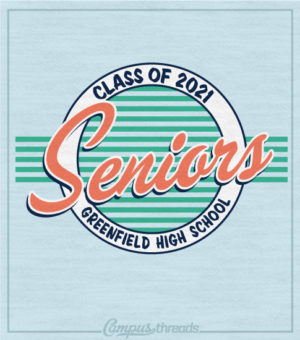 Senior Class Shirt Retro 70s