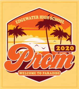 Tropical High School Prom Shirt