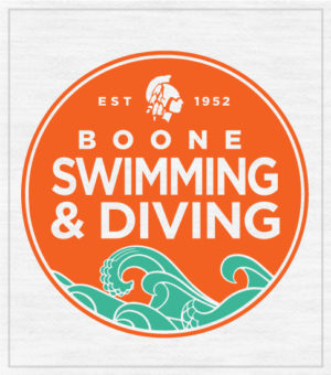 Swimming And Diving T-shirt Circle