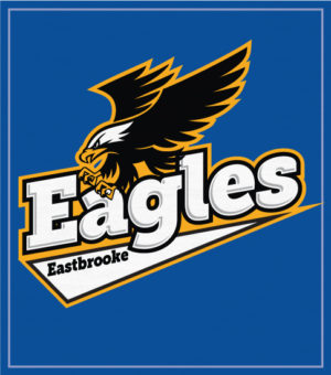Eagles Mascot T-shirt Script