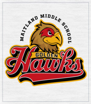 Golden Hawks Mascot T-shirt