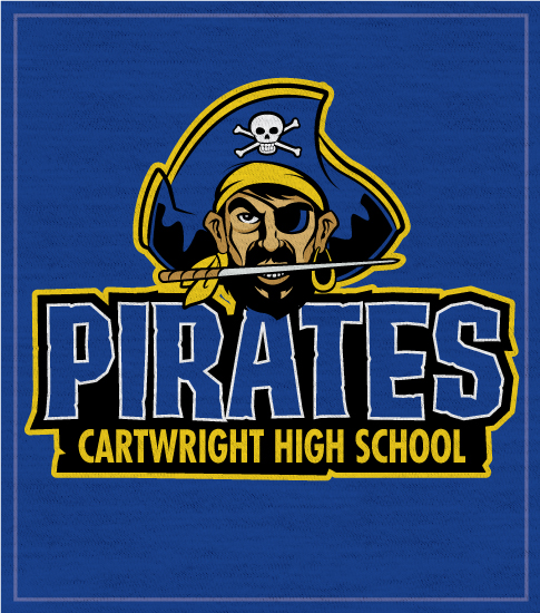 Pirates High School Spirit T-shirt