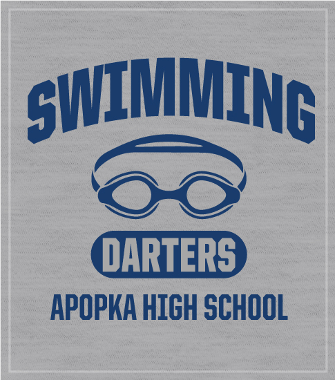Swim Team T-shirt with Goggles