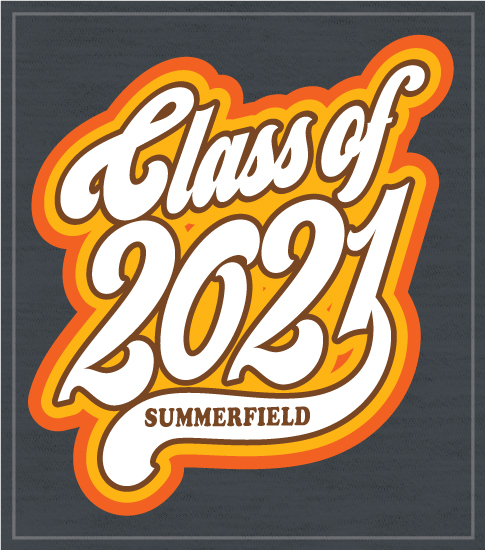 Class of 2021 Shirt Retro Seventies