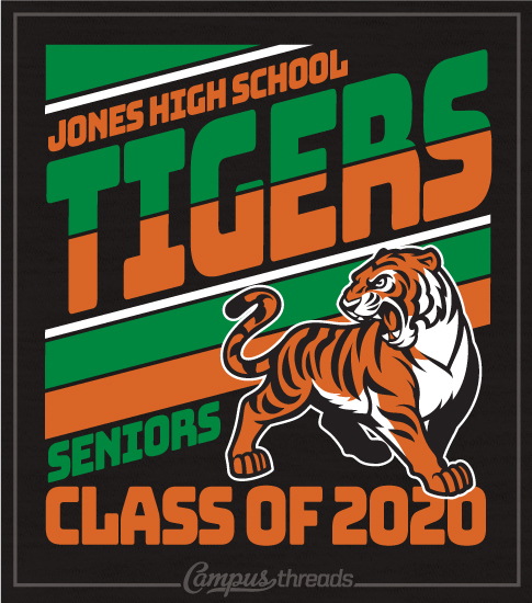 Class of 2020 Shirt with Mascot