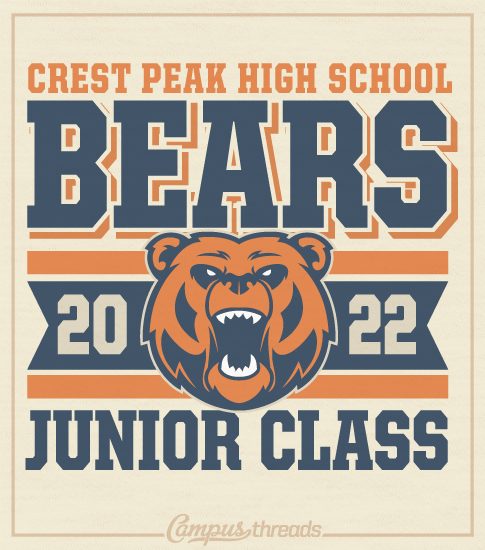 Junior Class of 2022 Shirts Bears