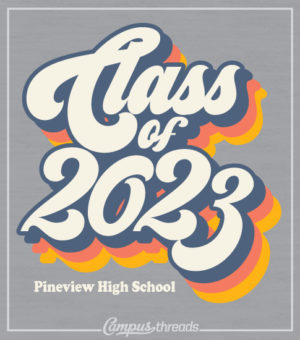 Class of 2023 Retro T-shirt