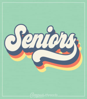 Senior Class Shirt Seventies