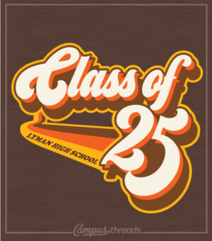 Seventies Class of 2025 Shirt