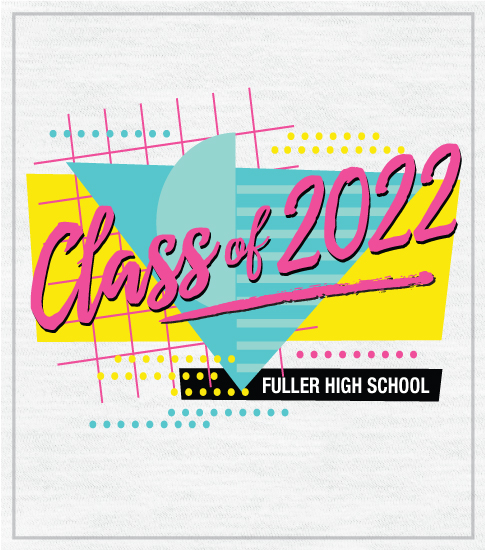 Class of 2022 Retro Eighties T-shirt