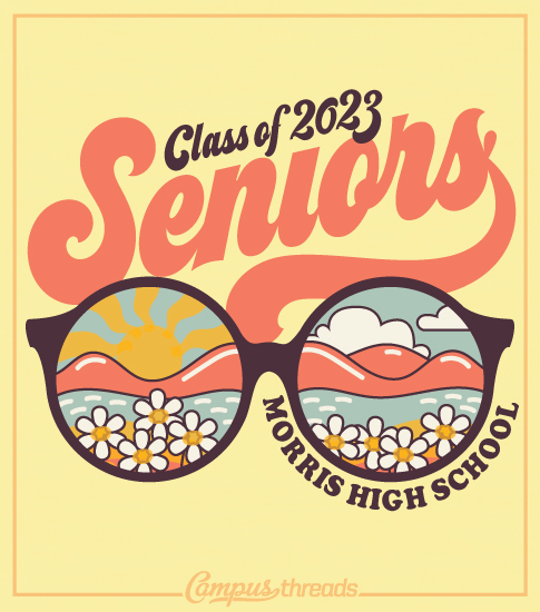 Senior Class Shirts Glasses