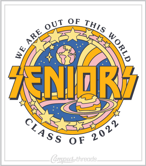 Senior Class Shirt Out of World