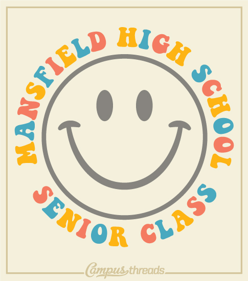 Senior Class Smiley Face Shirt