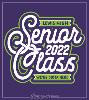 Senior Class Shirts Purple Green