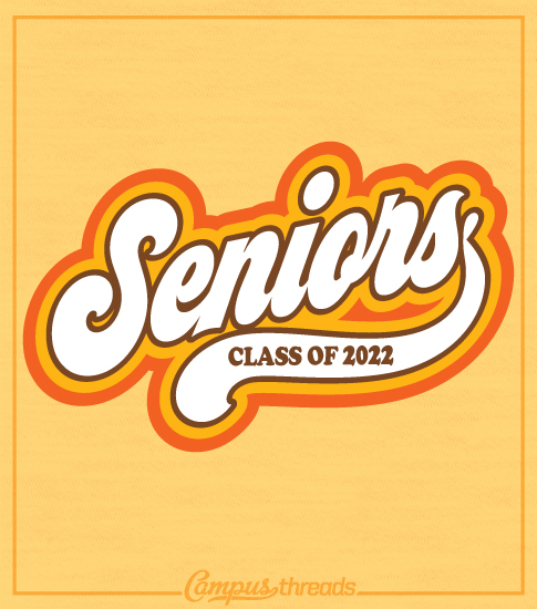 Senior Class T-shirt Retro Style