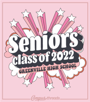Senior Class Shirts Stars and Clouds