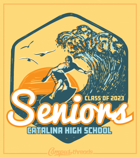 Senior Class Shirt Surfer