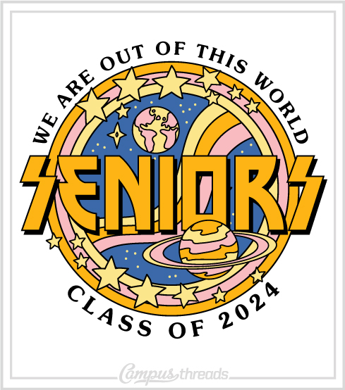 Senior Class Shirt Out of World