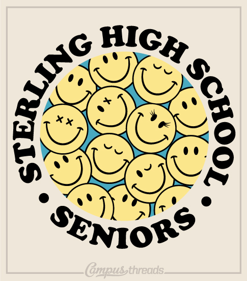 Senior Class Smile Face Shirt