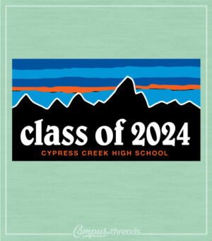 Class of 2024 Shirt Mountains