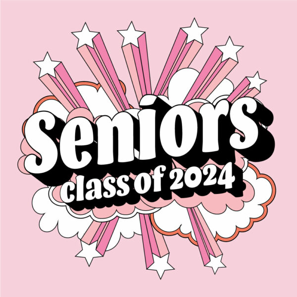 Senior Class of 2024 Stars Design