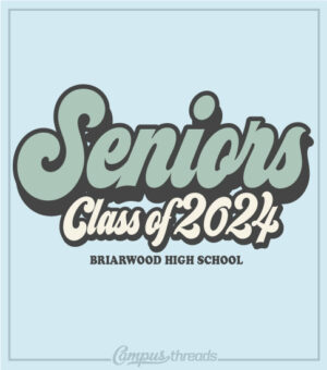 Senior Class of 2024 script shirt