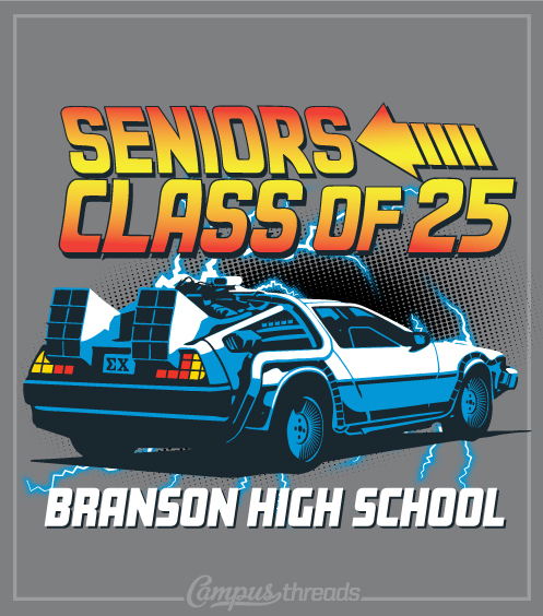 Senior Class of 2024 Shirt Back to the Future